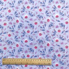 Printed Cotton WANGI Parma / Fuchsia